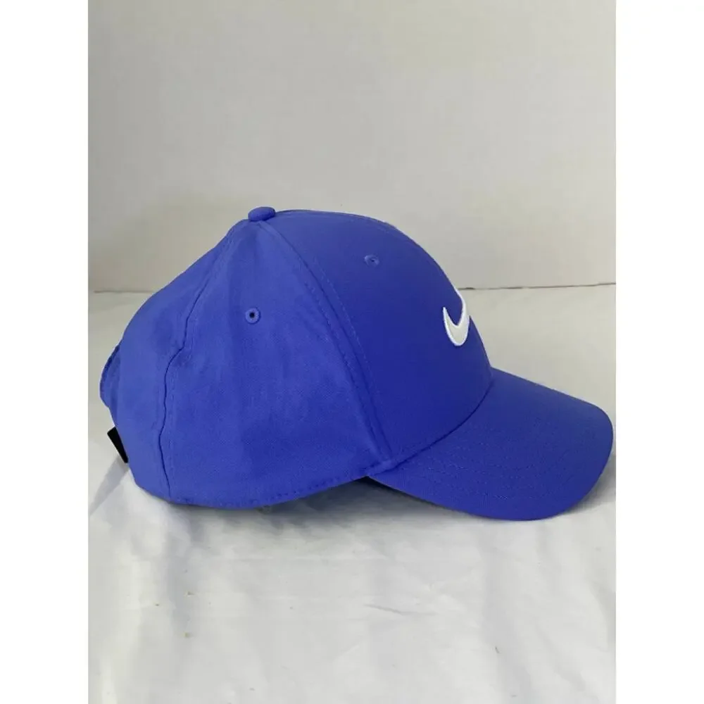 Nike Adult Dri-FIT Club Structured Swoosh Cap - Royal Blue (Size L-XL)
